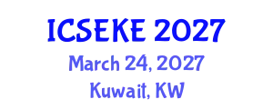 International Conference on Software Engineering and Knowledge Engineering (ICSEKE) March 24, 2027 - Kuwait, Kuwait