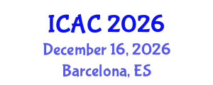 International Conference on Applied Cryptography (ICAC) December 16, 2026 - Barcelona, Spain