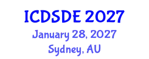 International Conference on Dynamical Systems and Differential Equations (ICDSDE) January 28, 2027 - Sydney, Australia