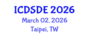 International Conference on Dynamical Systems and Differential Equations (ICDSDE) March 02, 2026 - Taipei, Taiwan