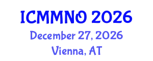International Conference on Mathematical Modelling and Numerical Optimisation (ICMMNO) December 27, 2026 - Vienna, Austria