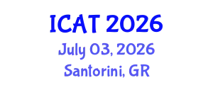 International Conference on Arts and Technology (ICAT) July 03, 2026 - Santorini, Greece