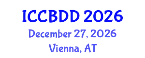 International Conference on Computational Biology and Drug Design (ICCBDD) December 27, 2026 - Vienna, Austria