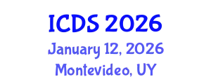 International Conference on Data Science (ICDS) January 12, 2026 - Montevideo, Uruguay