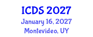 International Conference on Data Science (ICDS) January 16, 2027 - Montevideo, Uruguay