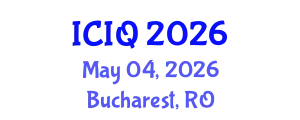 International Conference on Information Quality (ICIQ) May 04, 2026 - Bucharest, Romania