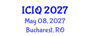 International Conference on Information Quality (ICIQ) May 08, 2027 - Bucharest, Romania