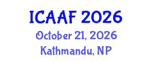 International Conference on Accounting, Auditing and Finance (ICAAF) October 21, 2026 - Kathmandu, Nepal