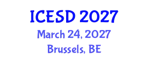 International Conference on Economic and Sustainable Development (ICESD) March 24, 2027 - Brussels, Belgium
