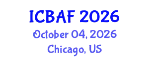 International Conference on Banking, Accounting and Finance (ICBAF) October 04, 2026 - Chicago, United States