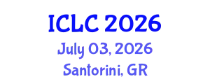 International Conference on Learning and Change (ICLC) July 03, 2026 - Santorini, Greece