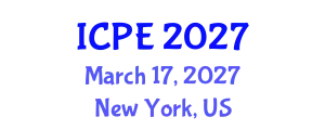 International Conference on Petroleum Engineering (ICPE) March 17, 2027 - New York, United States
