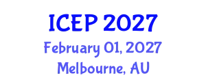International Conference on Environment and Pollution (ICEP) February 01, 2027 - Melbourne, Australia