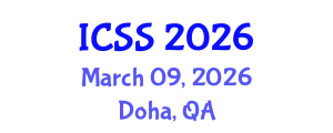 International Conference on Sustainable Society (ICSS) March 09, 2026 - Doha, Qatar