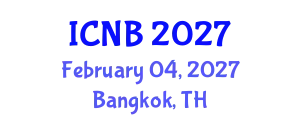 International Conference on Nano and Biomaterials (ICNB) February 04, 2027 - Bangkok, Thailand