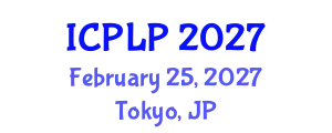 International Conference on Physiotherapy and Life Physics (ICPLP) February 25, 2027 - Tokyo, Japan
