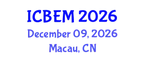 International Conference on Business and Emerging Markets (ICBEM) December 09, 2026 - Macau, China