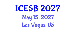 International Conference on Entrepreneurship and Small Business (ICESB) May 15, 2027 - Las Vegas, United States