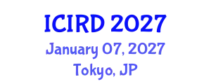 International Conference on Innovation and Regional Development (ICIRD) January 07, 2027 - Tokyo, Japan