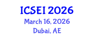 International Conference on Social Entrepreneurship and Innovation (ICSEI) March 16, 2026 - Dubai, United Arab Emirates