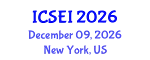 International Conference on Social Entrepreneurship and Innovation (ICSEI) December 09, 2026 - New York, United States