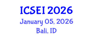 International Conference on Social Entrepreneurship and Innovation (ICSEI) January 05, 2026 - Bali, Indonesia