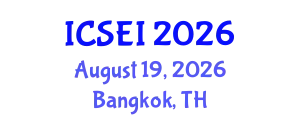 International Conference on Social Entrepreneurship and Innovation (ICSEI) August 19, 2026 - Bangkok, Thailand