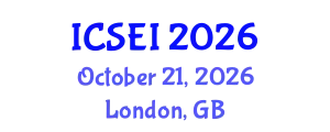 International Conference on Social Entrepreneurship and Innovation (ICSEI) October 21, 2026 - London, United Kingdom