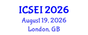 International Conference on Social Entrepreneurship and Innovation (ICSEI) August 19, 2026 - London, United Kingdom
