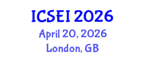 International Conference on Social Entrepreneurship and Innovation (ICSEI) April 20, 2026 - London, United Kingdom