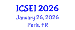 International Conference on Social Entrepreneurship and Innovation (ICSEI) January 26, 2026 - Paris, France