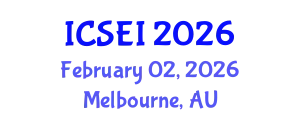 International Conference on Social Entrepreneurship and Innovation (ICSEI) February 02, 2026 - Melbourne, Australia