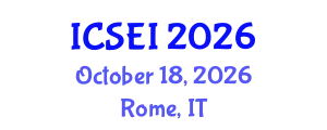 International Conference on Social Entrepreneurship and Innovation (ICSEI) October 18, 2026 - Rome, Italy