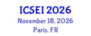 International Conference on Social Entrepreneurship and Innovation (ICSEI) November 18, 2026 - Paris, France