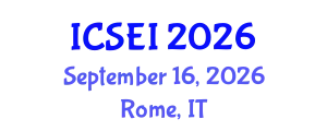 International Conference on Social Entrepreneurship and Innovation (ICSEI) September 16, 2026 - Rome, Italy