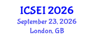 International Conference on Social Entrepreneurship and Innovation (ICSEI) September 23, 2026 - London, United Kingdom