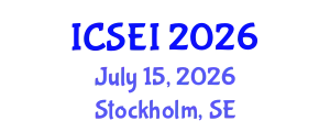 International Conference on Social Entrepreneurship and Innovation (ICSEI) July 15, 2026 - Stockholm, Sweden
