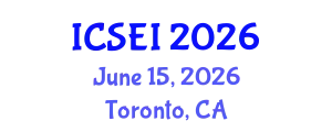 International Conference on Social Entrepreneurship and Innovation (ICSEI) June 15, 2026 - Toronto, Canada