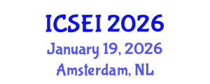 International Conference on Social Entrepreneurship and Innovation (ICSEI) January 19, 2026 - Amsterdam, Netherlands