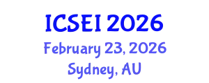 International Conference on Social Entrepreneurship and Innovation (ICSEI) February 23, 2026 - Sydney, Australia