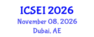 International Conference on Social Entrepreneurship and Innovation (ICSEI) November 08, 2026 - Dubai, United Arab Emirates