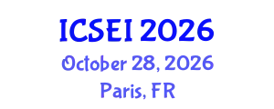 International Conference on Social Entrepreneurship and Innovation (ICSEI) October 28, 2026 - Paris, France