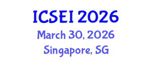 International Conference on Social Entrepreneurship and Innovation (ICSEI) March 30, 2026 - Singapore, Singapore