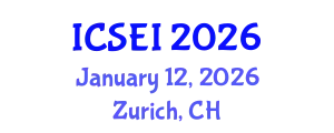 International Conference on Social Entrepreneurship and Innovation (ICSEI) January 12, 2026 - Zurich, Switzerland