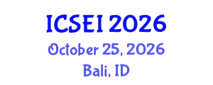 International Conference on Social Entrepreneurship and Innovation (ICSEI) October 25, 2026 - Bali, Indonesia