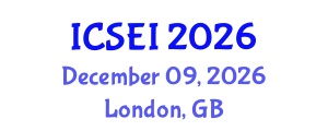 International Conference on Social Entrepreneurship and Innovation (ICSEI) December 09, 2026 - London, United Kingdom