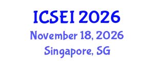 International Conference on Social Entrepreneurship and Innovation (ICSEI) November 18, 2026 - Singapore, Singapore