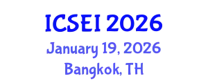 International Conference on Social Entrepreneurship and Innovation (ICSEI) January 19, 2026 - Bangkok, Thailand