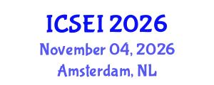 International Conference on Social Entrepreneurship and Innovation (ICSEI) November 04, 2026 - Amsterdam, Netherlands