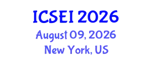 International Conference on Social Entrepreneurship and Innovation (ICSEI) August 09, 2026 - New York, United States